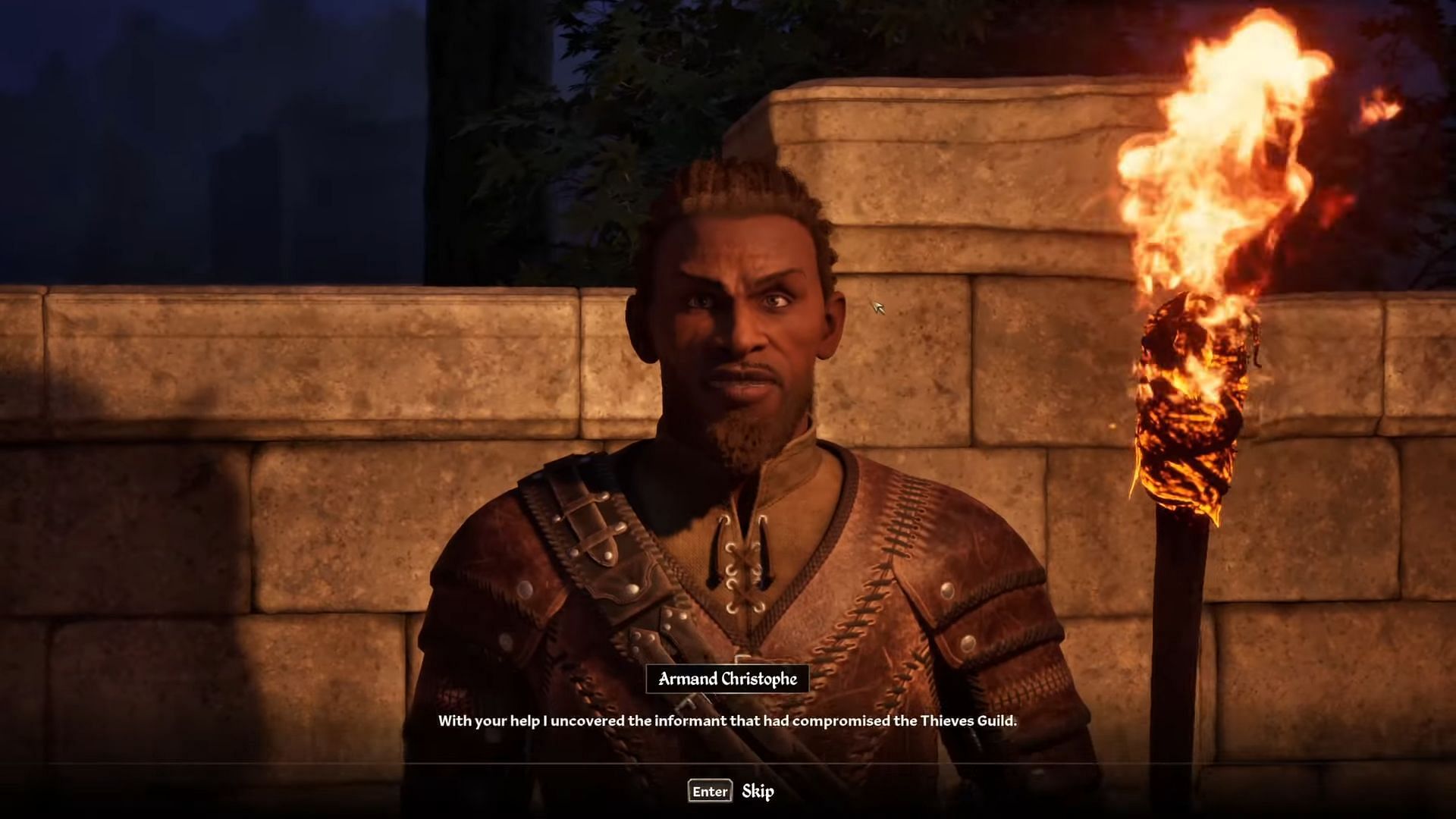 Meet Armand and conclude the Elven Maiden quest (Image via Bethesda)